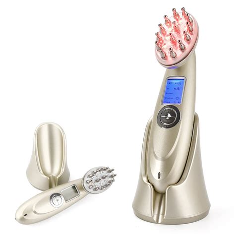 Anti Hair Loss Comb Electric Laser Hair Growth Equipment Infrared Rf Nano Red Light Ems