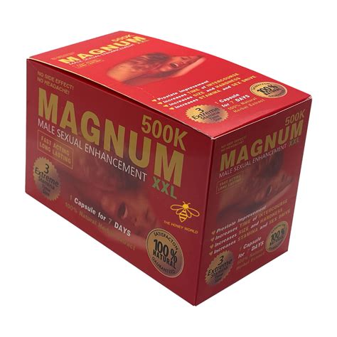 Magnum Red 500k Pill 24 Ct The Honey World