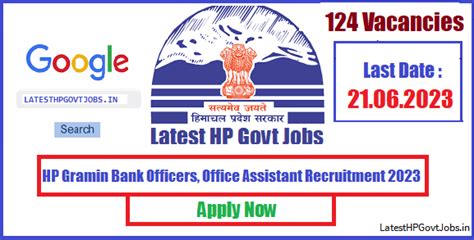 Hp Gramin Bank Officers Office Assistant Recruitment