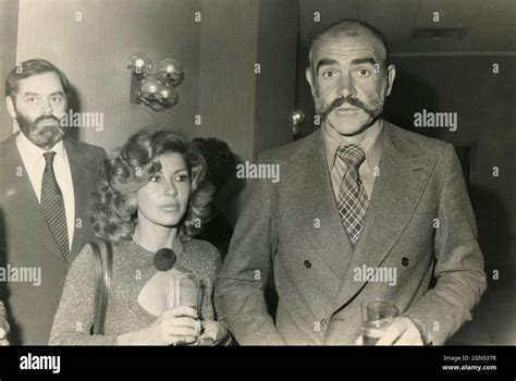 Scottish actor Sean Connery, 1970s Stock Photo - Alamy