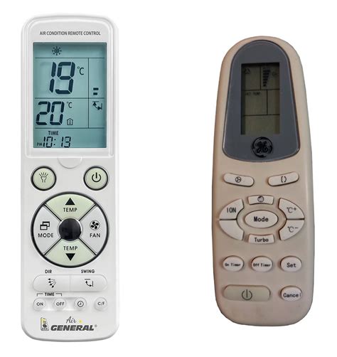 General Electric Air Conditioner Luxurious Backlit Remote Control