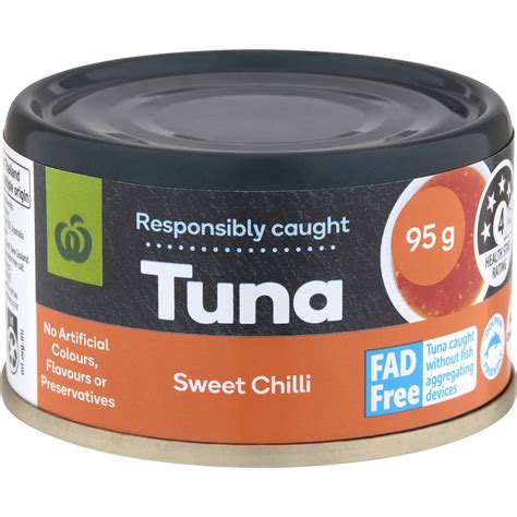 Woolworths Tuna Sweet Chilli 95g Woolworths