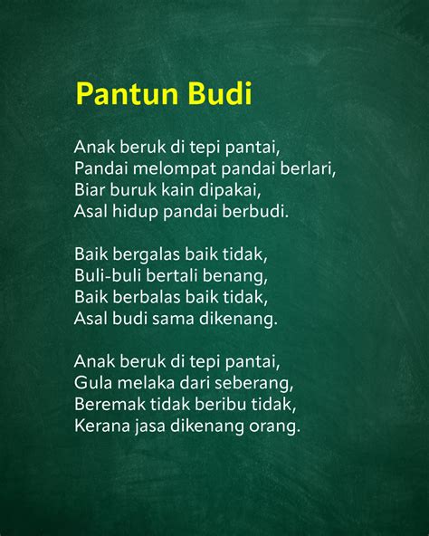 Contoh Koleksi Pantun Melayu Pelbagai Tema Bergambar Contoh