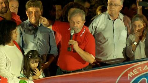 Lula Participa De Ato No ABC Paulista GloboNews Jornal Das Dez G1