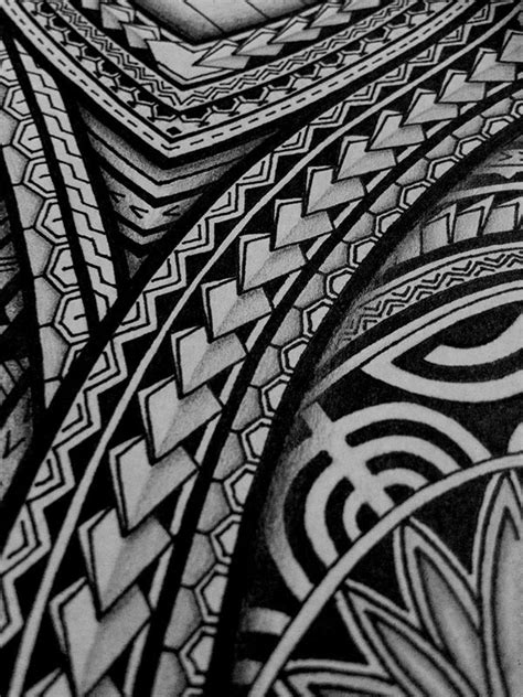 I Created A Polynesian Half Sleeve Tattoo Design For My Brother