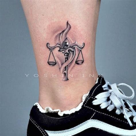 Elegant Libra Tattoos That Are Gorgeously Balanced Libra Tattoo