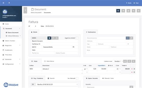 Software Gestionale Per La Fatturazione In Cloud Con