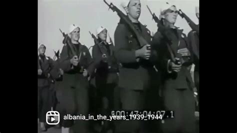 Camp Of The Albanian Fascist Youth1941 Youtube