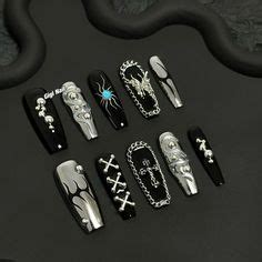 Gigi Nails In Gigi Nails Gothic Nail Art