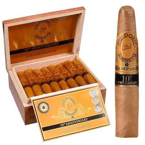 Perdomo Reserve 10th Anniversary Champagne Maduro Churchill 25ct