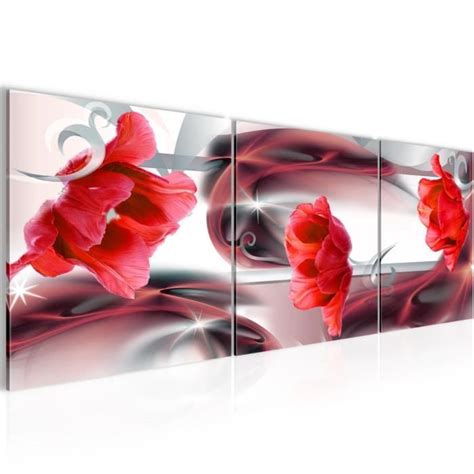 Runa Art Tableau D Coration Murale Fleurs De Tulipes X Cm