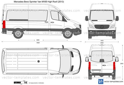 Templates Cars Mercedes Benz Mercedes Benz Sprinter Van MWB High Roof