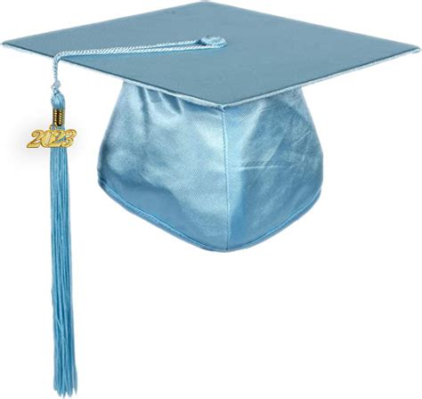 Graduation Cap Blue Tassel