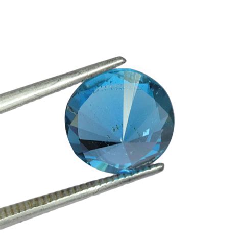 London Topaz Stone Round Topaz Gemstone London Blue Topaz Etsy