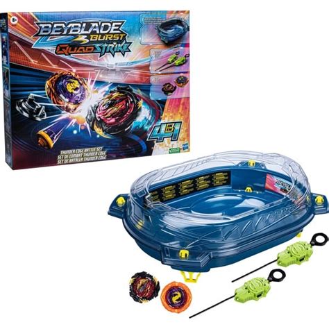 Hasbro Beyblade Burst Quadstrike Thunder Edge Battle Set