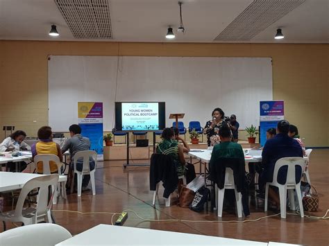 Pilot Young Women Political Boot Camp Launched Png Haus Bung