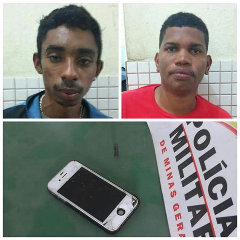 Dupla Presa Acusada De Roubar Celular Di Rio De Caratinga