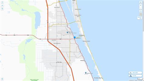 Melbourne Florida Map - United States