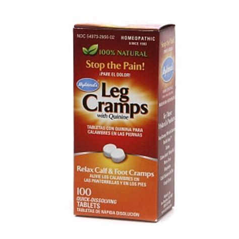 Hylands Leg Cramp With Quinine 100 Natural 100 Ea