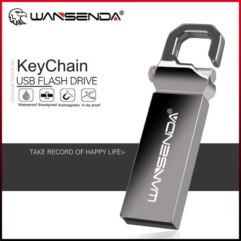 Wansenda Waterproof Usb Flash Drive Metal Pendrive Gb Gb Gb Gb