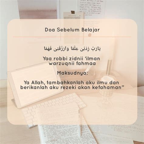 Doa belajar sebelum belajar – Artofit