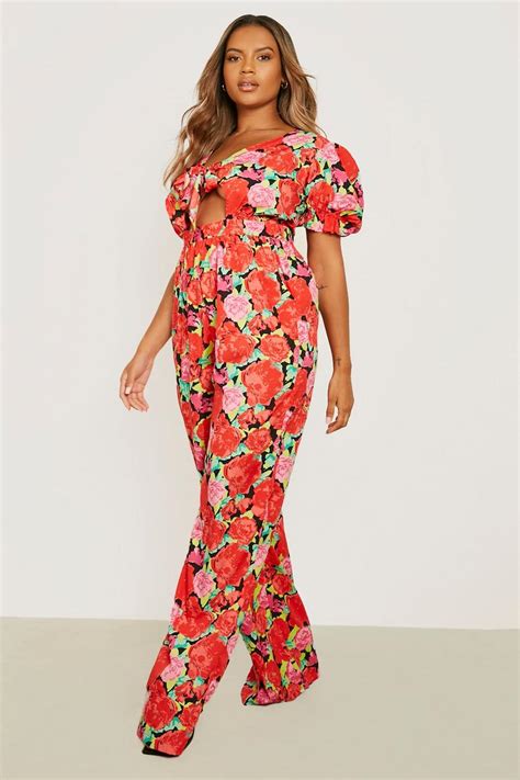 Floral Jumpsuits Floral Print Jumpsuits Boohoo Uk