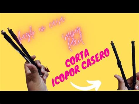 Diy Haz Tu Propio Corta Icopor Casero Youtube