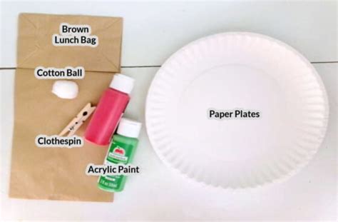 Paper Plate Apple Tree Craft - Kids Activity Zone