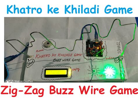 Zig Zag Buzz Wire Game Arduino Project Hub