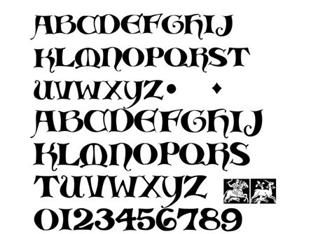 Gothic Medieval Font Free Download