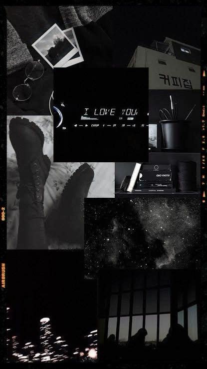 Wallpaper Handphone Aesthetic Black Edition Galeri Off