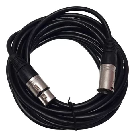 Cable Xlr Macho Xlr Hembra Lane 5mt Canon Micrófono MercadoLibre