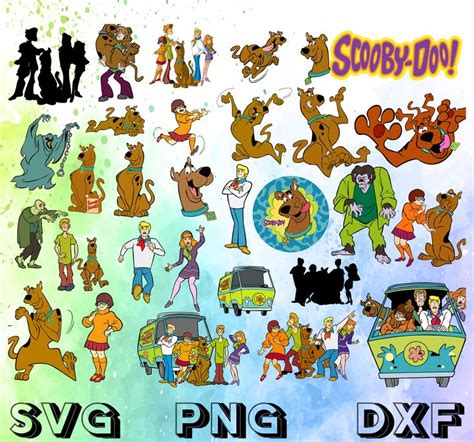 Scooby Doo Svg SVG Bundle Scooby Doo Silhouette SVG Cl Inspire