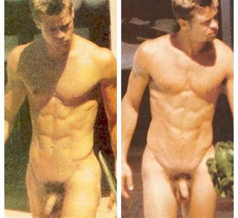 brad pitt naked Galãs Feios