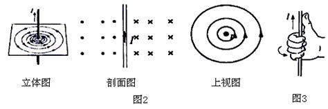 3 ）通电螺线管的磁感线