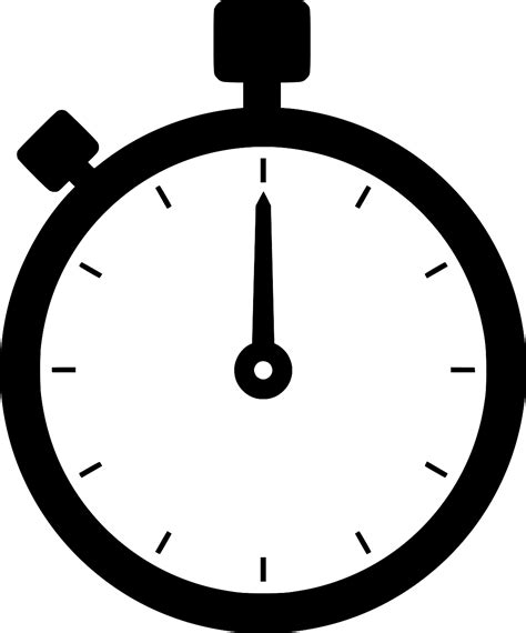 Svg Chronometer Uhr Stoppuhr Uhr Kostenloses Svg Bild Symbol