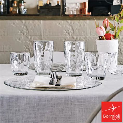 Bormioli Rocco Diamond 12 Piece Glassware Set Nortram Retail