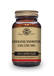 Solgar Choline Inositol Vegicaps 50 King Online