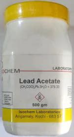 Buy Isochem Laboratories Lead Acetate Gm Assay Min Online At