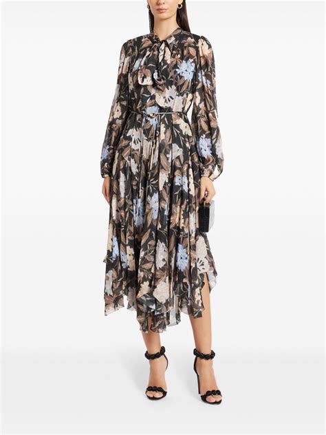 Zimmermann Eden Maxi Dress Black Farfetch