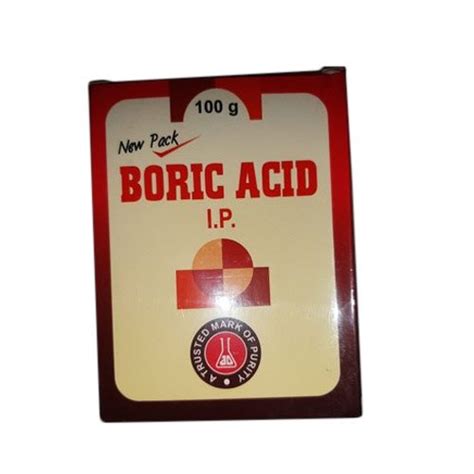 Boric Acid Ip At ₹ 42 Piece H3bo3 In New Delhi Id 21592011473