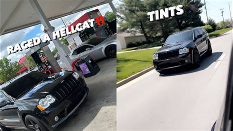 I Straight Piped My Wk Jeep Srt Raced A Hellcat Tinted My