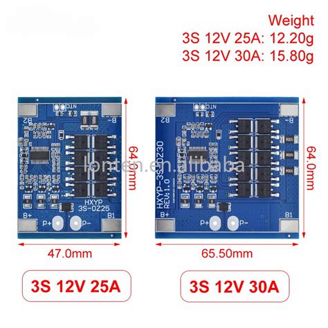 S V A A Bms Carte De Protection De La Batterie Au Lithium