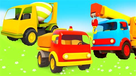 Leo The Truck Full Episode Cartoon Big Trucks For Kids And Street