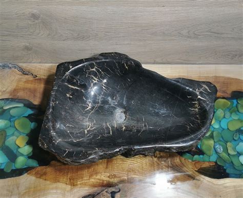 Раковина из окаменелого дерева купить в интернет-магазине