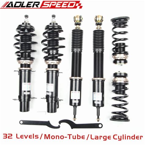 ADLERSPEED 32 Level Mono Tube Coilover Suspension Kit For VW Jetta MK4