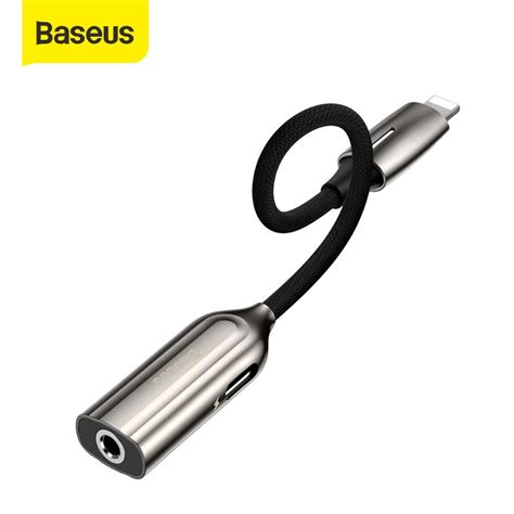 Jual Baseus Audio Cable Converter L Lightning Male To Mm Jack Ip