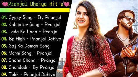 Pranjal Dahiya New Haryanvi Song Top 10 Haryanvi Song Jukebox