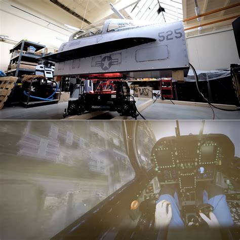 Amazing F/A-18C Flight Simulator Combines Mixed Reality with a Motion ...