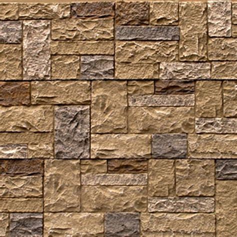 StoneWorks Faux Stone Siding - Castle Rock Bristol Buff / Panel 43 1/4 ...